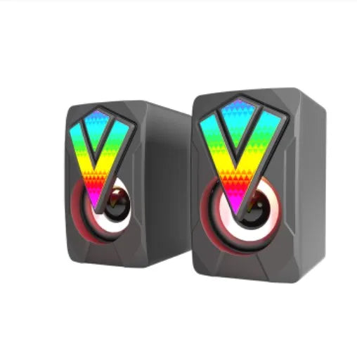 Mini Computer Speaker USB Wired Speakers 3D Stereo Sound Surround Loudspeaker-0