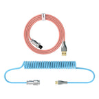 Coiled Type-C USB-3