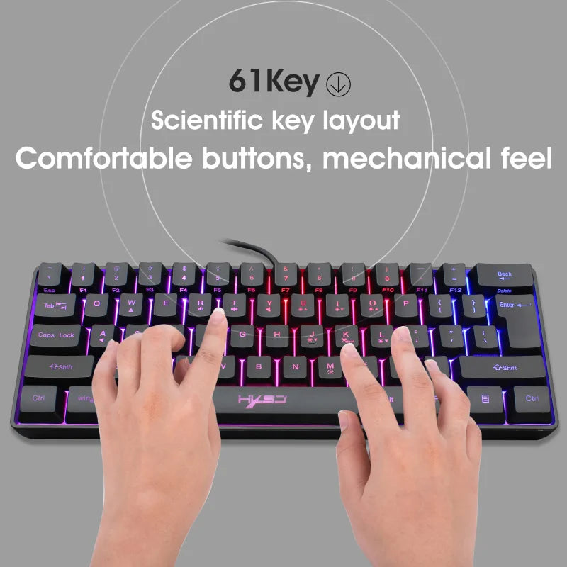 Gaming Wired Mouse & Keyboard-3