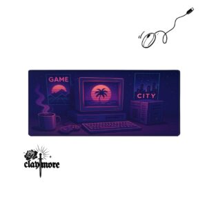 Customized Premium Spill-Proof Cloth Gaming Mouse Pad Extended XL (90 x 40)