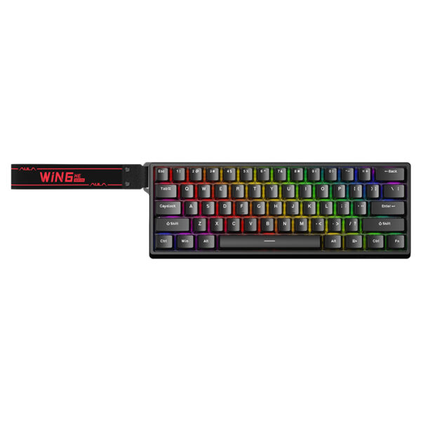 AULA WIN60HE Magnetic Switch Keyboard *Black
