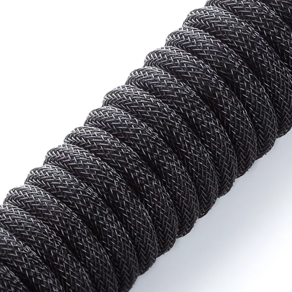 Pro Coiled Keyboard Cable (USB A to USB Type C, 150cm) - Image 4