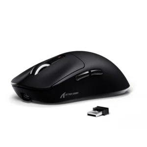ATTACK SHARK X3 Wireless Gaming Mouse PAW3395 Superlight *Black