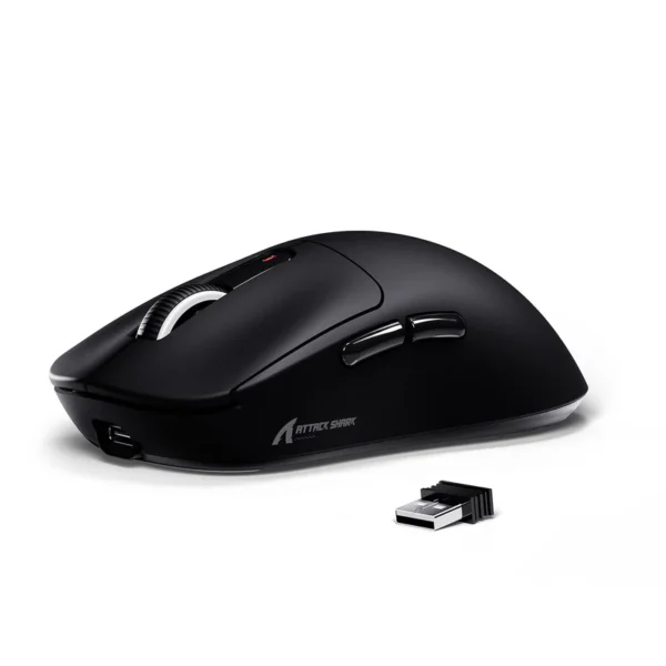 ATTACK SHARK X3 Wireless Gaming Mouse PAW3395 Superlight *Black