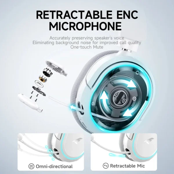 Picun G2 E-sports Wireless/Wired Gaming Headset - Image 4