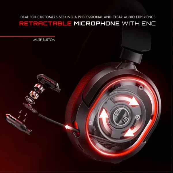 Picun G2 E-sports Wireless/Wired Gaming Headset - Image 5